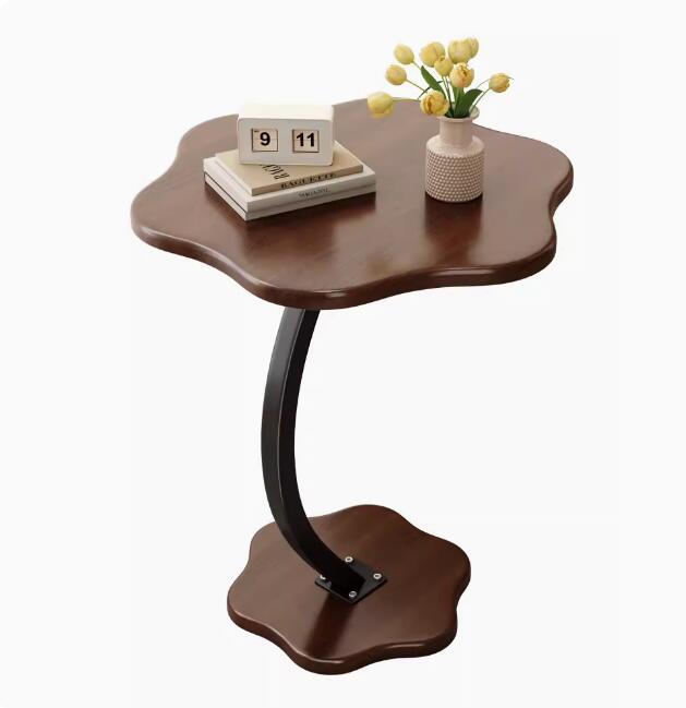 簡易家用客廳輕奢小茶幾臥室鐵藝床頭櫃置物邊幾可移動小桌子