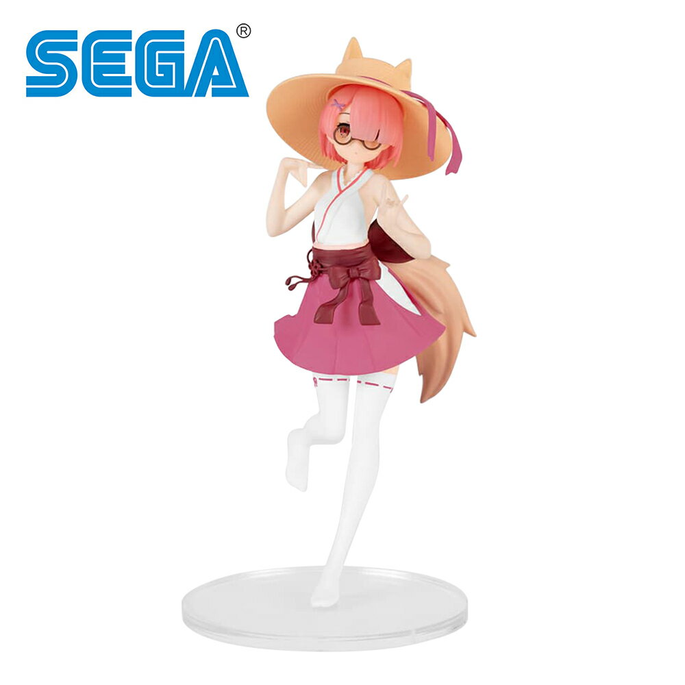 【日本正版】拉姆 狐狸造型 Ver. 公仔 模型 18cm Luminasta 從零開始的異世界生活 SEGA - 542759