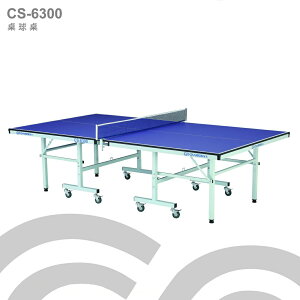 【Chanson強生】強生牌 CS-6300型桌球桌（板厚18mm） (限台灣本島)專人到府安裝