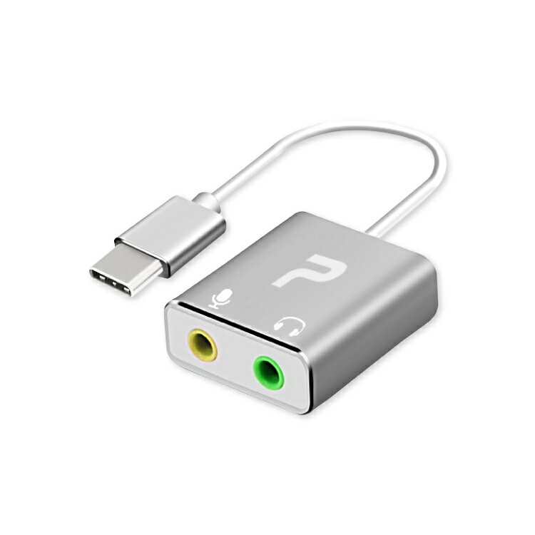 Type-C外接式音效卡 適用 外接音效卡 電腦音效卡 USB-C音效卡