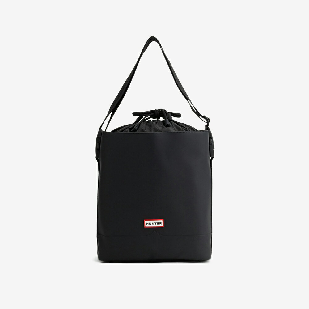 Hunter Original 橡膠感N/S托特包 黑色 H8709 (UBS3934CPE-BLK)