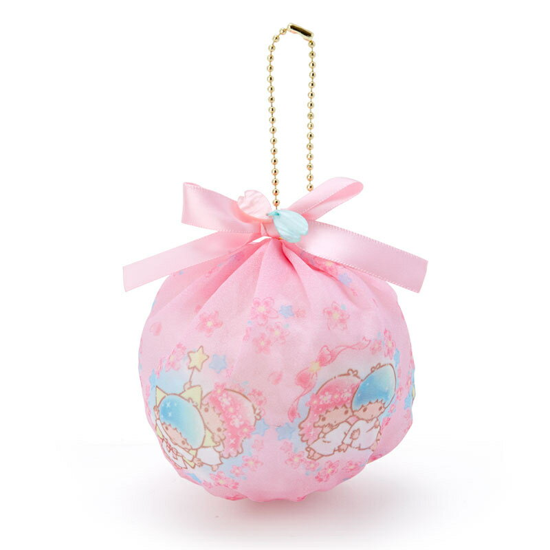 【震撼精品百貨】Little Twin Stars KiKi&LaLa 雙子星小天使 雙星仙子迷你球型收納包/吊飾#28987 震撼日式精品百貨