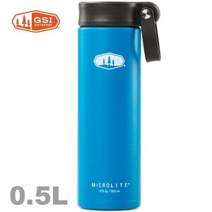 GSI MicroLite 500 Twist 輕量不銹鋼真空保溫瓶 0.5L 67136 水手藍