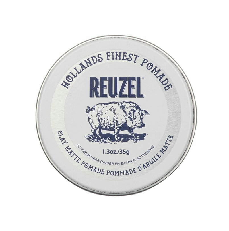 REUZEL CLAY MATTE Pomade 白豬強力黏土級水性髮泥 35g 優惠價:320元｜岡山戀香水