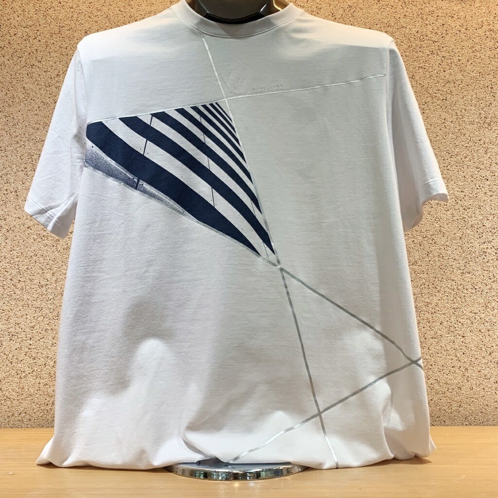 (Little bee小蜜蜂精品)Armani Exchange AX 白短T-Shirt(零碼款式)(S/L/XL)