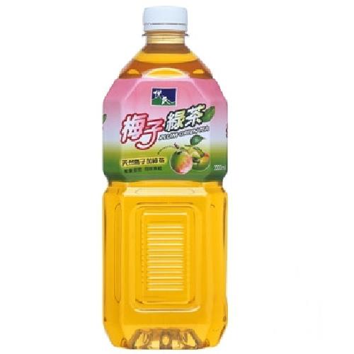 悅氏 梅子綠茶(2000ml/瓶) [大買家]