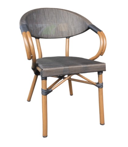 Star chair 星巴克椅(特斯林纖維網布椅面 / 鋁製)(單張椅子不含桌)/戶外休閒桌椅 雪之屋