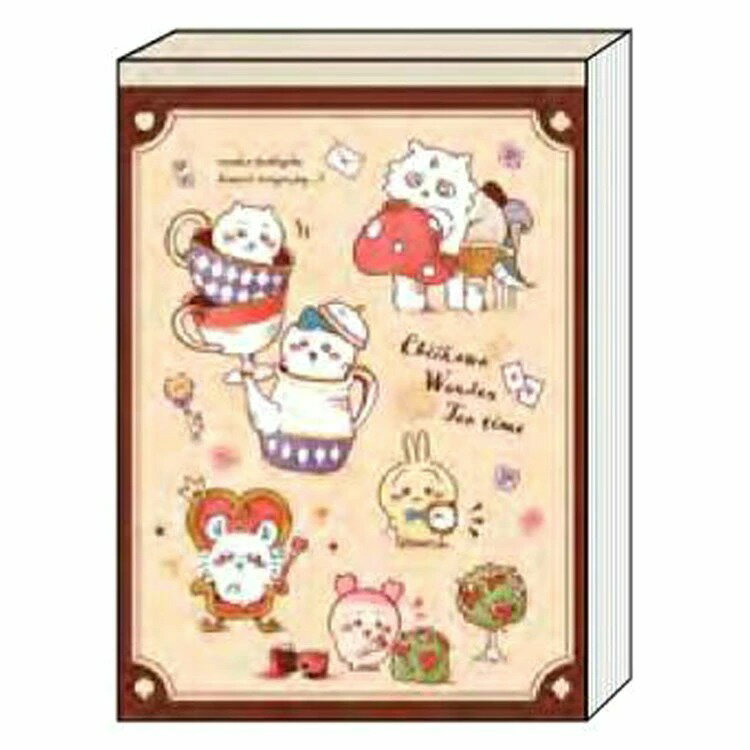 吉伊卡哇 A6便條本 下午茶時光B款 Wonder Tea Time 第11彈 迷你便條 文具用品 日本必買 | 日本樂天熱銷
