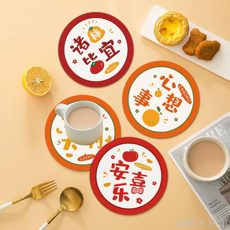 卡通杯墊隔熱墊防燙家用桌墊碗墊耐高溫餐墊鍋墊盤墊防水防油桌墊