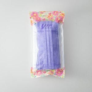 益勝軒 YSH 醫療口罩-羅蘭紫 10入 MD雙鋼印 攜帶包