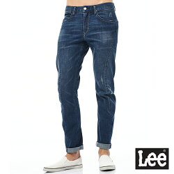 Lee 755低腰3D標準牛仔褲-男款-藍