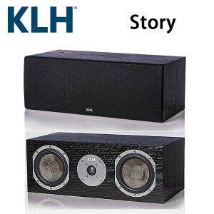 【澄名影音展場】美國 KLH Story 二音路低音反射中置聲道喇叭 /黑