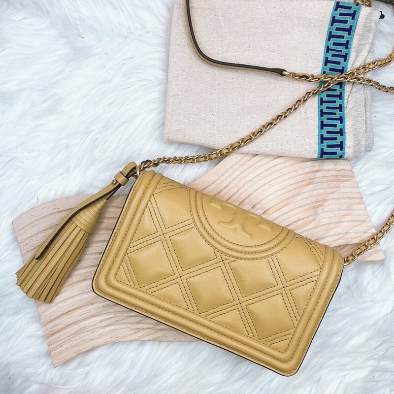 美國代購 臺灣現貨 Tory Burch 專櫃款Fleming 流蘇WOC包 斜揹包【送禮精選★APP下單點數4倍送】