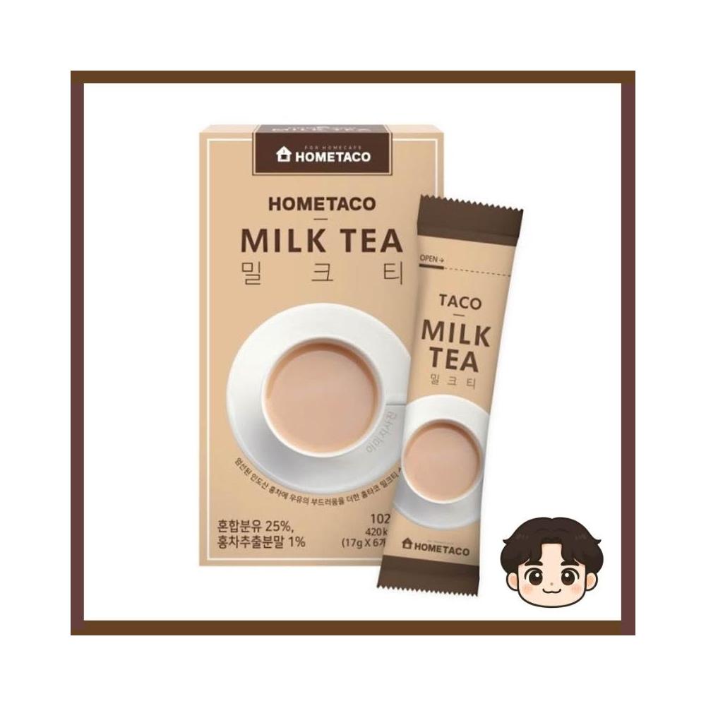 星巴克指定款 香醇奶茶沖泡包 17g×6入（官方公司貨）｜韓國奶茶 即溶飲品 下午茶 熱飲