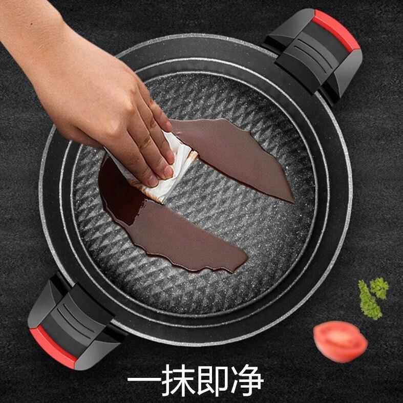 110V伏微壓鍋5L低壓力電火鍋不粘鍋煎鍋電炒鍋燉臺灣日本美國跨境