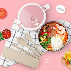 PS Mall 創意多層不銹鋼保溫飯盒 便當餐盒1層 【J260】