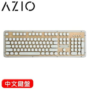 【hd數位3c】AZIO Retro Classic MAPLE BT 楓木復古打字機鍵盤 中文/支援Mac/藍芽【下標前請先詢問 有無庫存】