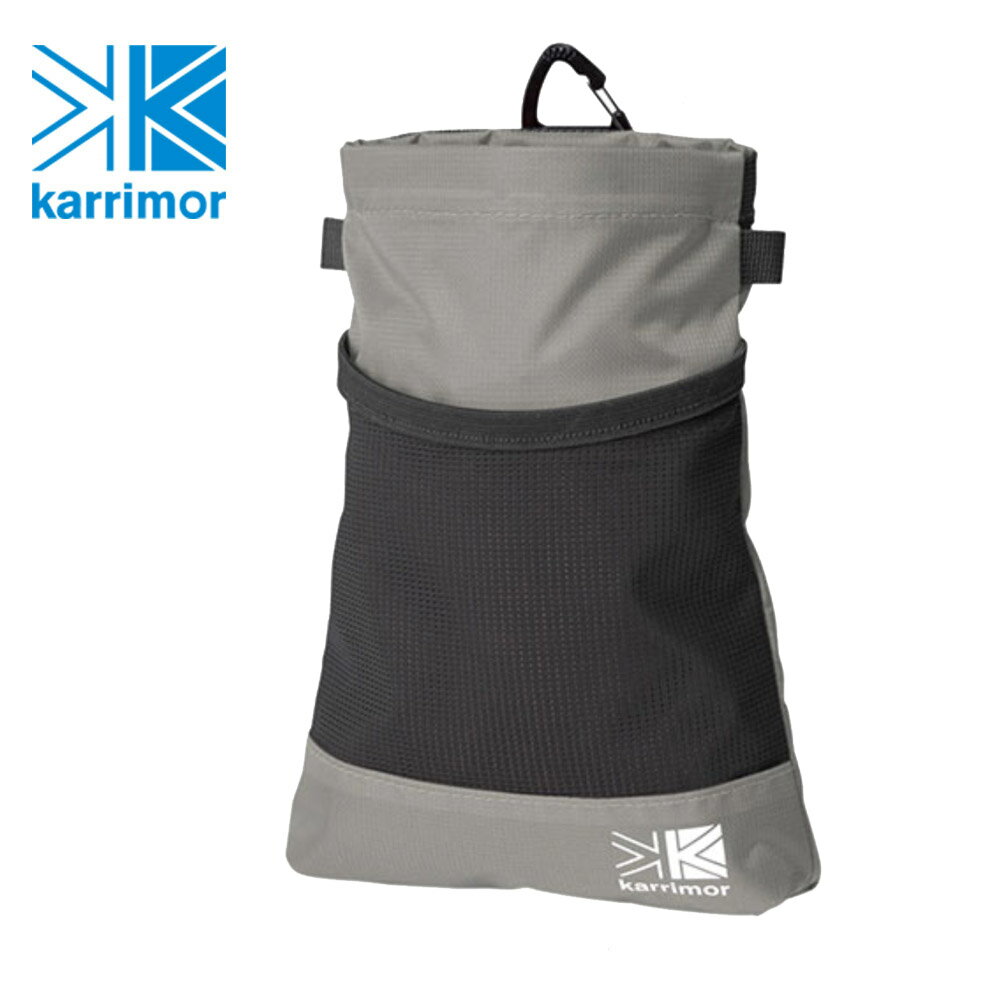 【Karrimor】Trek Carry Hip Belt Pouch 通用外掛式水壺袋 - 銀