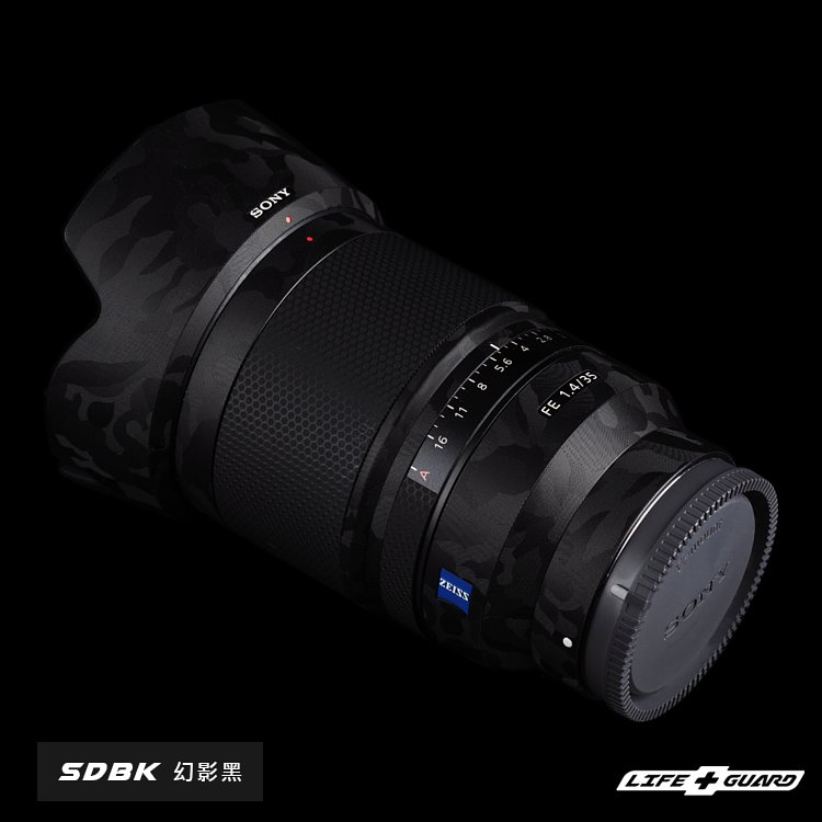 LIFE+GUARD 相機 鏡頭 包膜 SONY FE 35mm F1.4 ZA 鏡頭貼膜 (獨家款式)