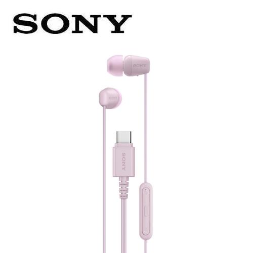 SONY 索尼 IER-EX15C 有線入耳式耳機 粉紅色