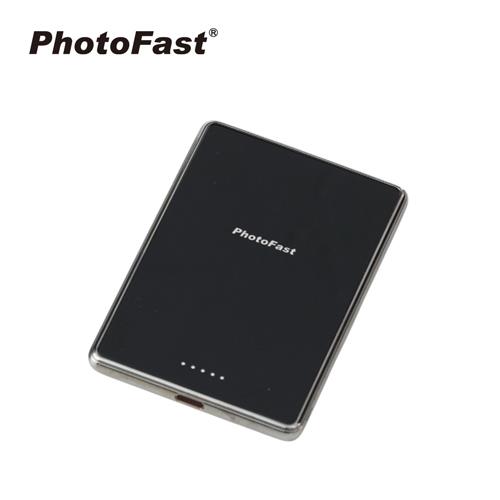 PhotoFast Mag Slim Qi2 Power Bank 磁吸無線行動電源 晶曜黑