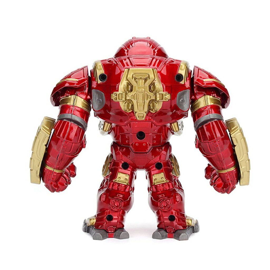 ISONA 16公分Jada Metals合金鋼鐵人公仔 漫威公仔 反浩克裝甲 MK44可動模型公仔 手腳可動 1