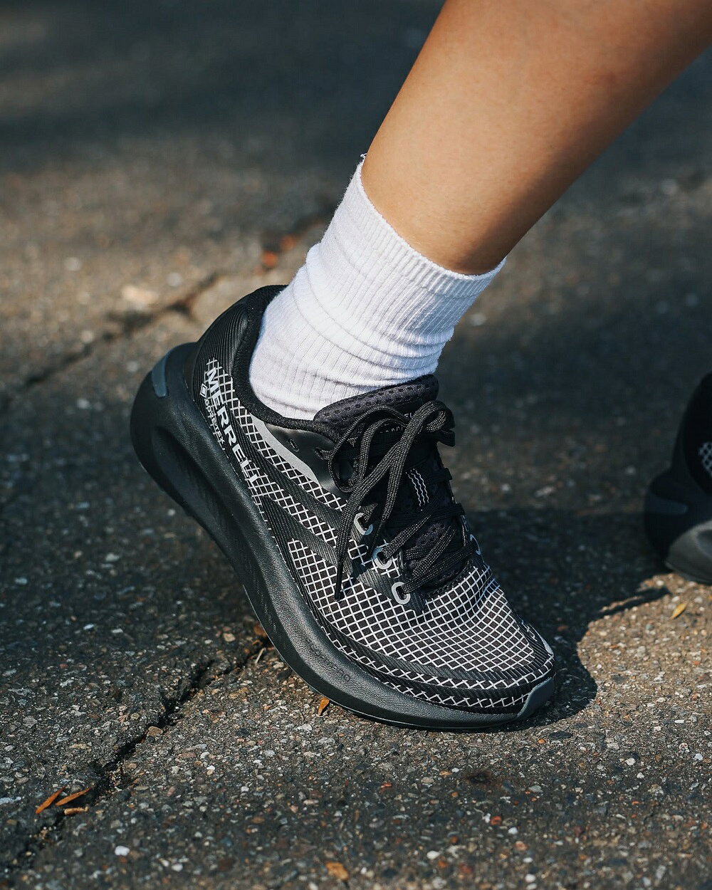 MERRELL(女)MORPHLITE REFLECTIVE GTX防水運動健行越野慢跑鞋 女鞋-黑色 5 MERRELL(女)MORPHLITE REFLECTIVE GTX防水運動健行越野慢跑鞋 女鞋-黑色 5