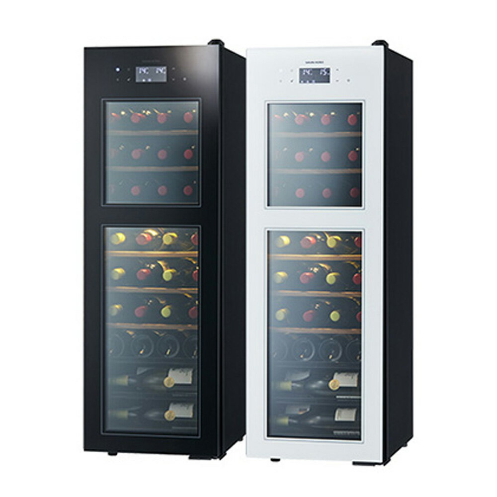 Sakura Works 0℃ 雙溫酒櫃 黑色/白色 /台 SA38 贈 琺瑯鑄鐵鍋【領券滿額再折千12/31止】【領券滿額再折千12/31止】