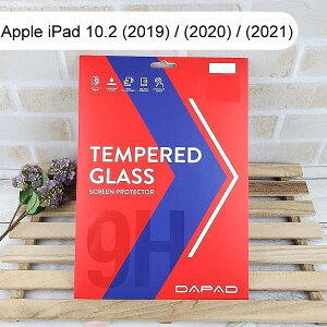 【Dapad】鋼化玻璃保護貼 Apple iPad 10.2 (2019-2021) 平板
