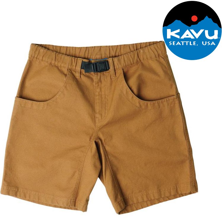 零碼特價 KAVU Chilli Flex 男款 彈性休閒短褲 478-1832 銅棕 Bronze Brown