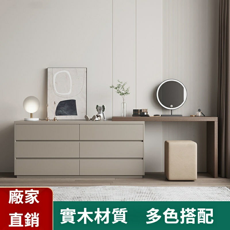 【新店特惠-免運費】升級梳妝臺 化妝臺 梳妝櫃 銷量過百 臥室化妝桌組閤 床頭櫃 收納櫃 梳妝臺 儲物櫃 鏡子梳妝臺