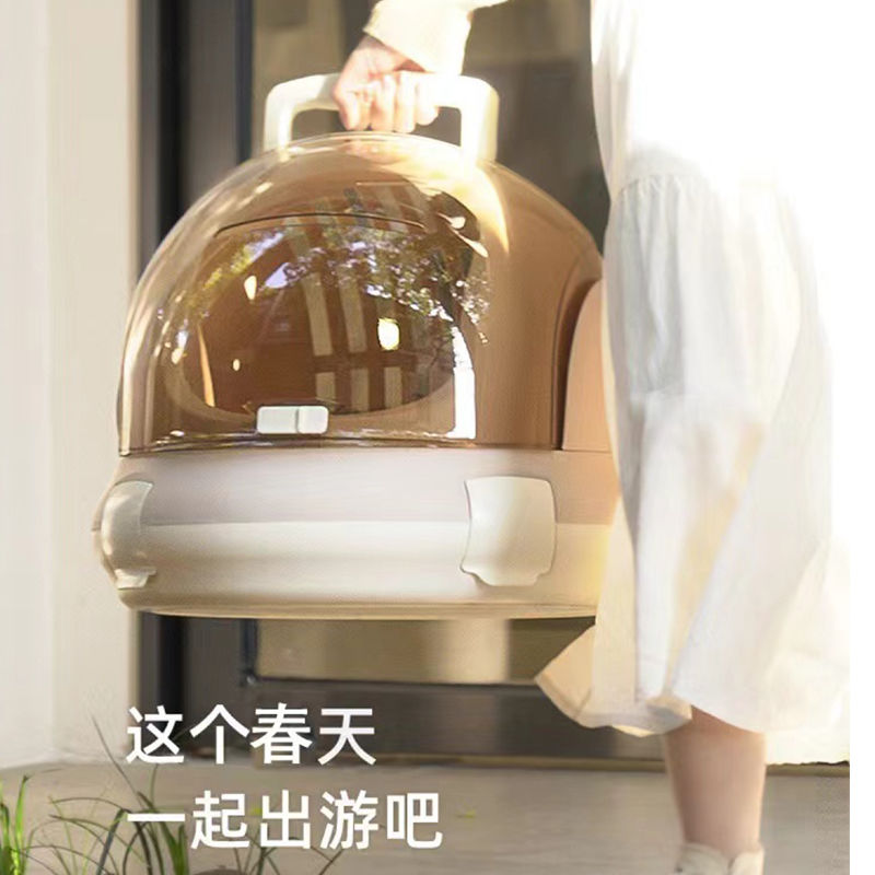 免運/可開票 快速出貨 貓包外出便捷太空艙手提式揹包貓窩透氣大容量寵物航空箱兔子籠子