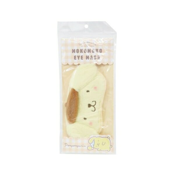 【震撼精品百貨】Pom Pom Purin 布丁狗~日本Sanrio三麗鷗 布丁狗絨毛造型眼罩 (大臉)*46134