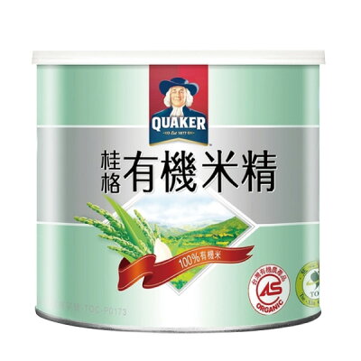 桂格 有機米精 (300g/罐)【杏一】