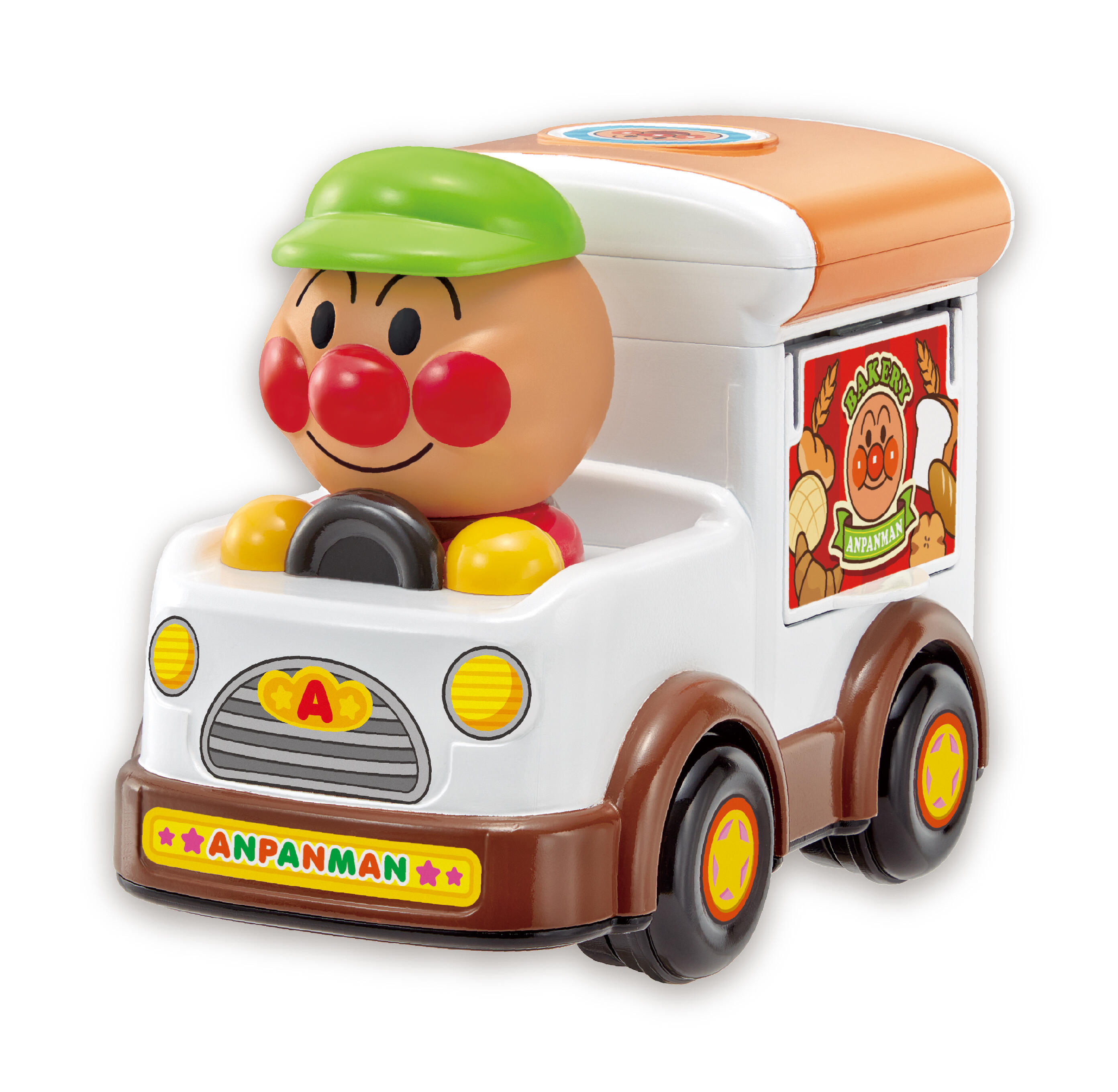 真愛日本 麵包超人 ANPANMAN 聲光 音樂 移動販賣 麵包車 小車車 玩具車 幼兒玩具 玩具 禮物