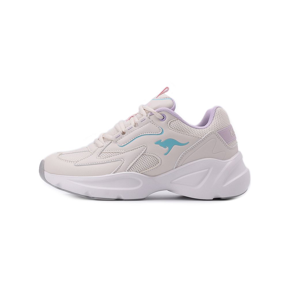 KANGAROOS LOFTY2 奶霜老爹鞋 米白藍紫 KW41751 女鞋 治裝激推