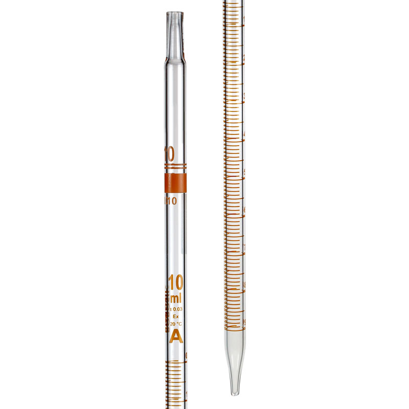 《BOROSIL》刻度吸管 A級 獨立證書 Pipet, Measuring, Class A, TYPE3