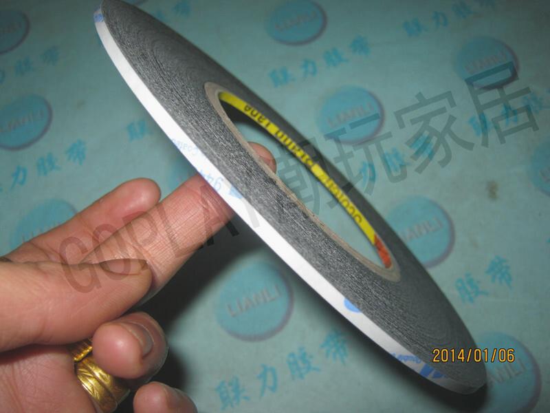【299出貨】3M正品黑色雙面膠 超薄型 超強力 手機維修膠紙 MM寬*長50米【亞德機械五金家居】