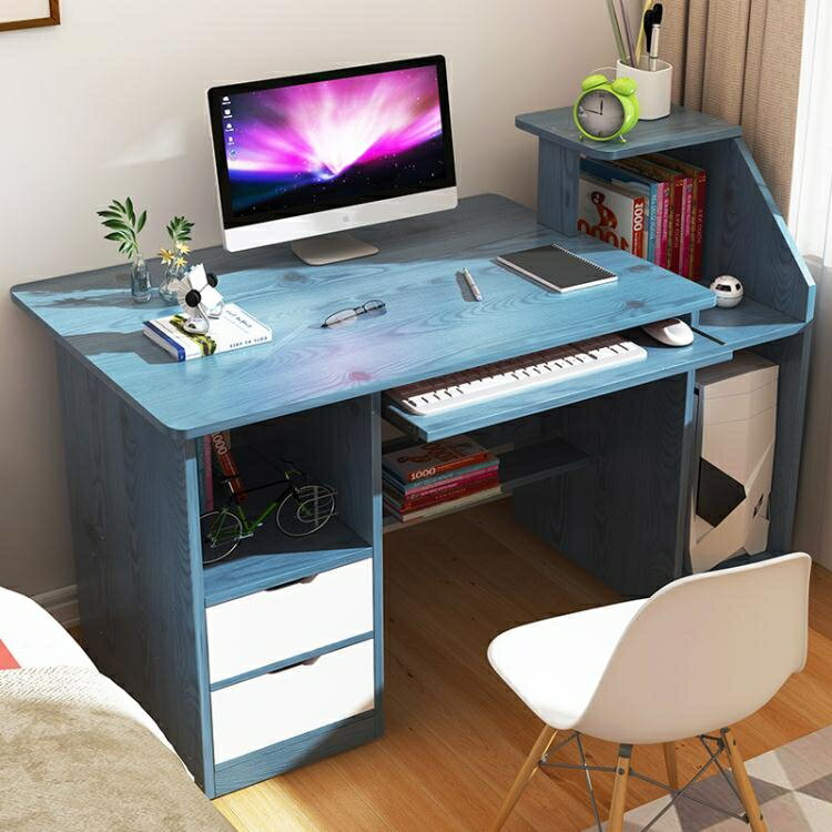 電腦桌 電腦台式書桌簡約家用學生宿舍臥室辦公寫字台租房學習簡易小桌子