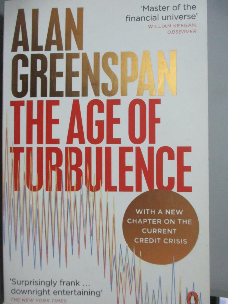 【書寶二手書T7／傳記_JHN】The Age of Turbulence_Alan Greenspan