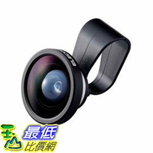 [7東京直購] ELECOM 攜帶型0.4X 超廣角手機鏡頭 P-SL04 黑/紅/金 可選