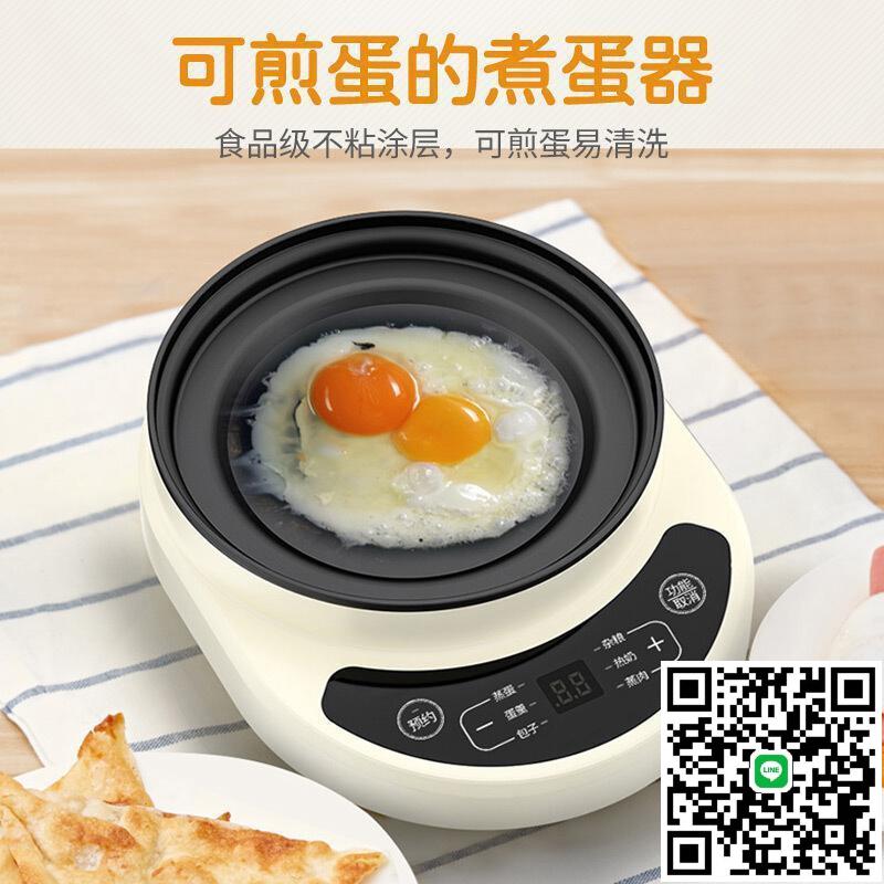 出國正品110V煮蛋器出口美國日本電器雙層不銹鋼電蒸鍋智慧定時早