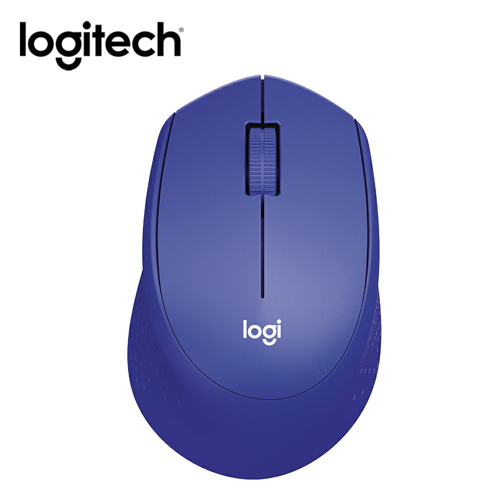 【Logitech 羅技】M331 靜音無線滑鼠 藍【三井3C】