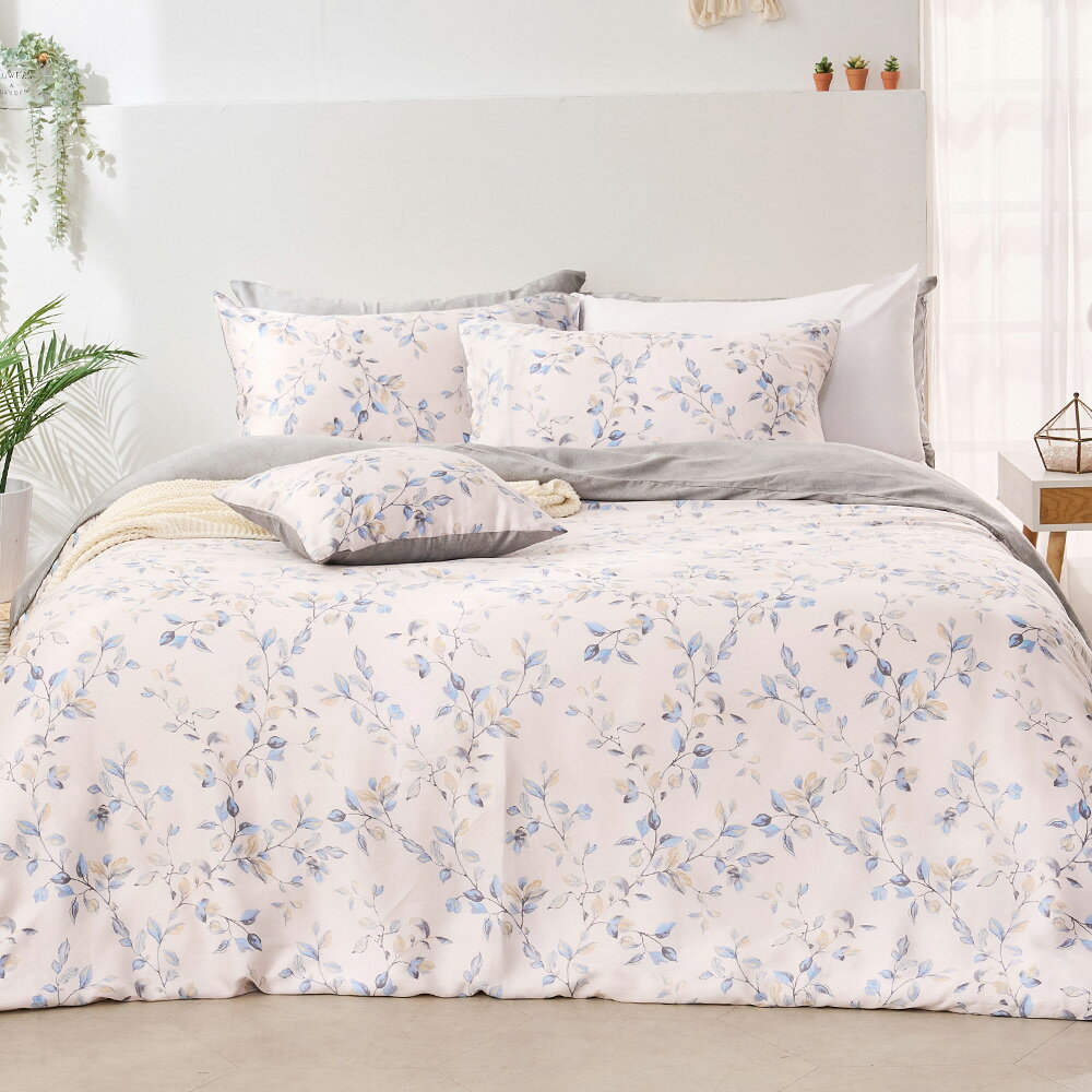 床包枕套組-雙人/雙人加大 /40支/ 萊賽爾天絲三件式 / 多款任選 台灣製 #涼夏寢具 8