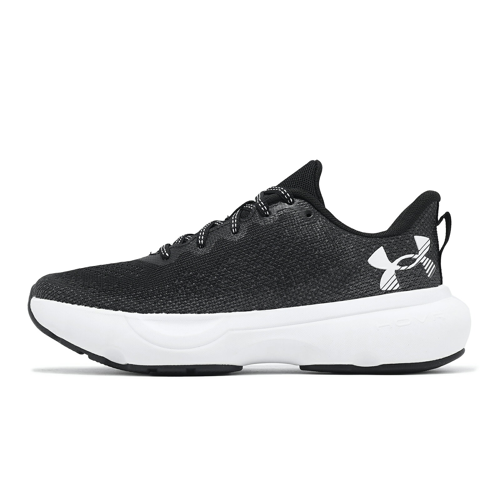 Under Armour UA 慢跑鞋 W Infinite 女鞋 黑 白 針織 穩定 緩衝 運動鞋 UA