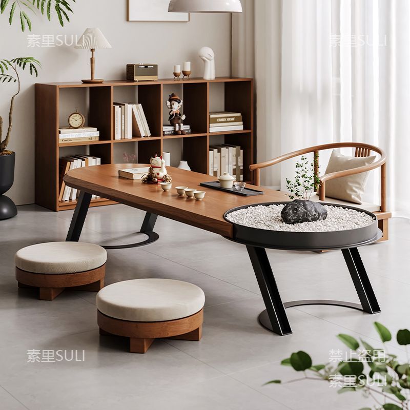 工廠直銷 免運/特惠 茶几 實木茶几 【熱銷款】榻榻米小戶型陽臺實木客廳現代簡約家用茶幾茶桌白蠟木特惠/開立發票 特價出 全館八折 Z1026