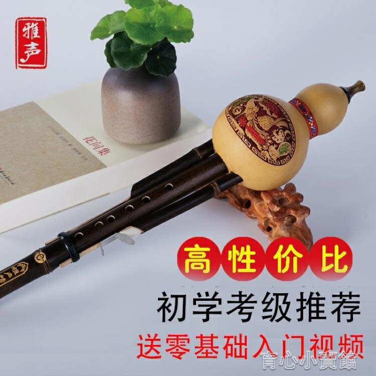 樂天精選 紫竹葫蘆絲c調降b樂器初學中小學生專業演奏成人小D/A/g/f調