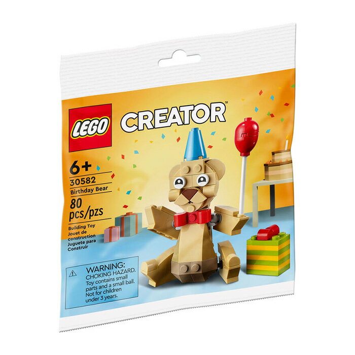LEGO 樂高 CREATOR 創意系列 30582 生日熊寶貝 【鯊玩具Toy Shark】