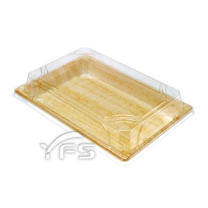 TS-008壽司盒(WGF木紋) (外帶餐盒/水果盒/手捲盒/冷盤/沙拉/生魚片/塑膠餐盒)【裕發興包裝】YL0064YL0065