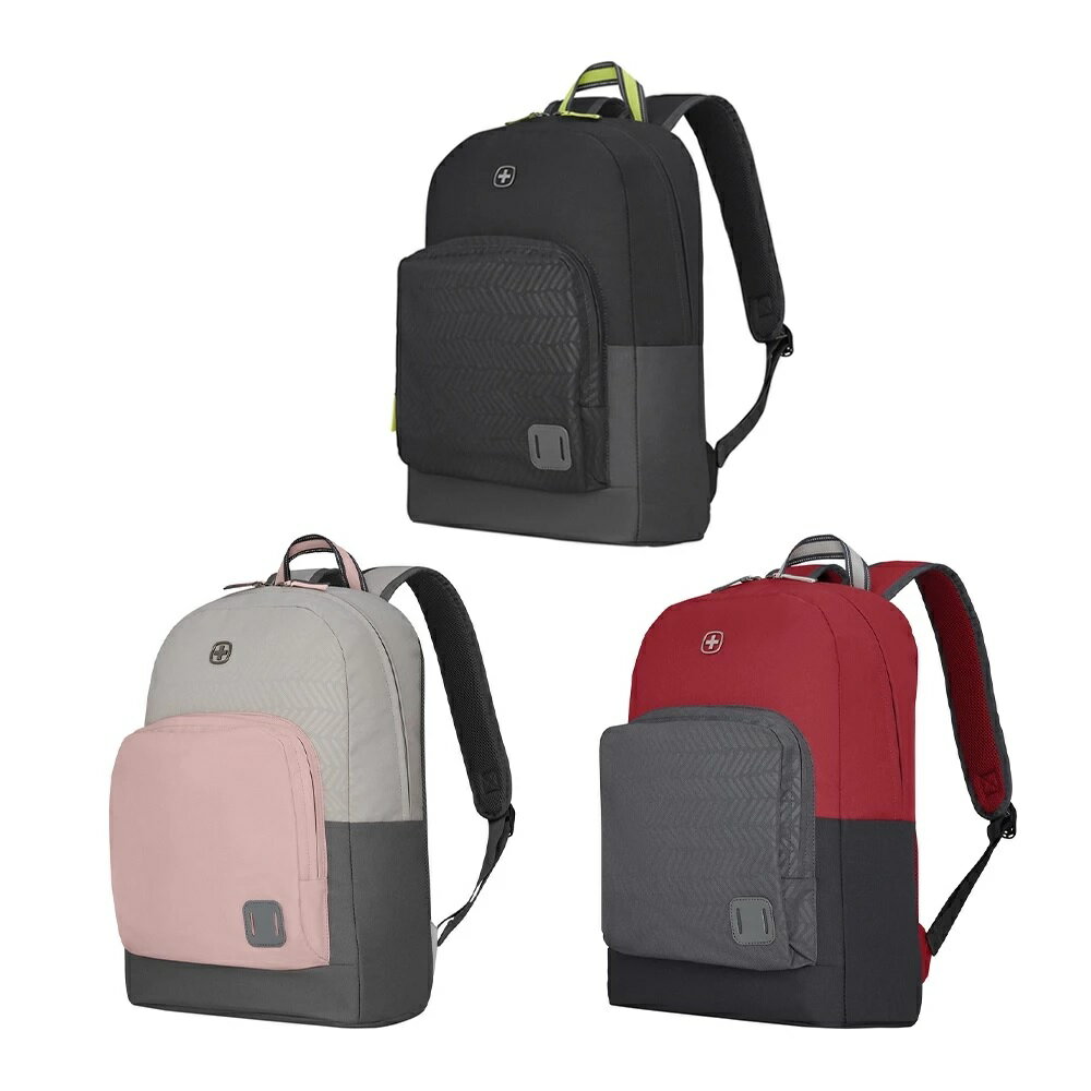 WENGER 威戈 Crango 16吋 電腦後背包 黑/紅/粉 611979/611980/611982【領券滿額再折千11/30止】